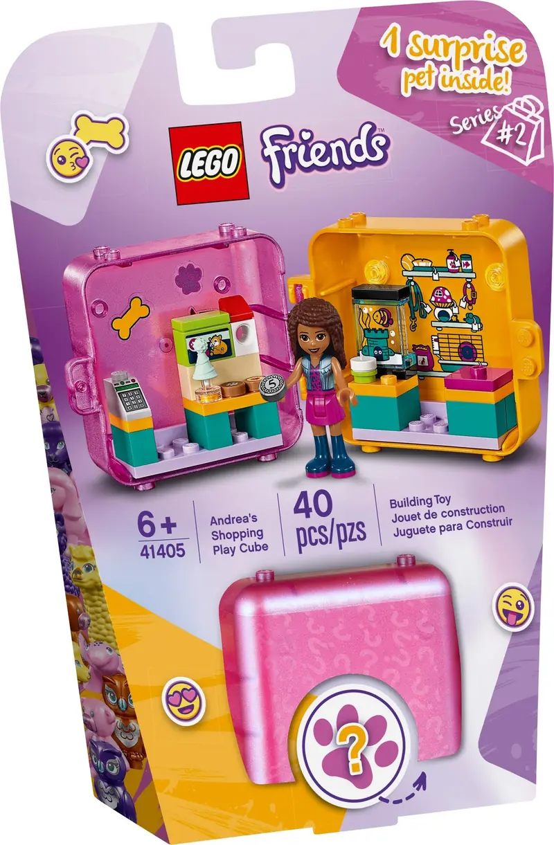 LEGO 41405 Kostka Andrei do zabawy w sklep zdjęcie 2