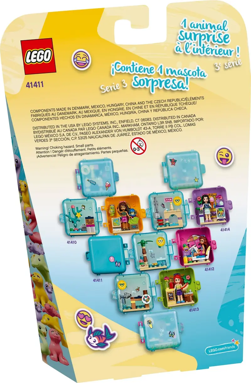 LEGO 41411 Letnia kostka do zabawy Stephanie zdjęcie 5