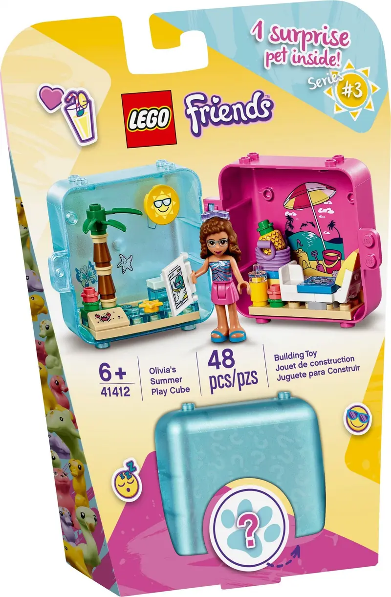 LEGO 41412 Letnia kostka do zabawy Olivii zdjęcie 2