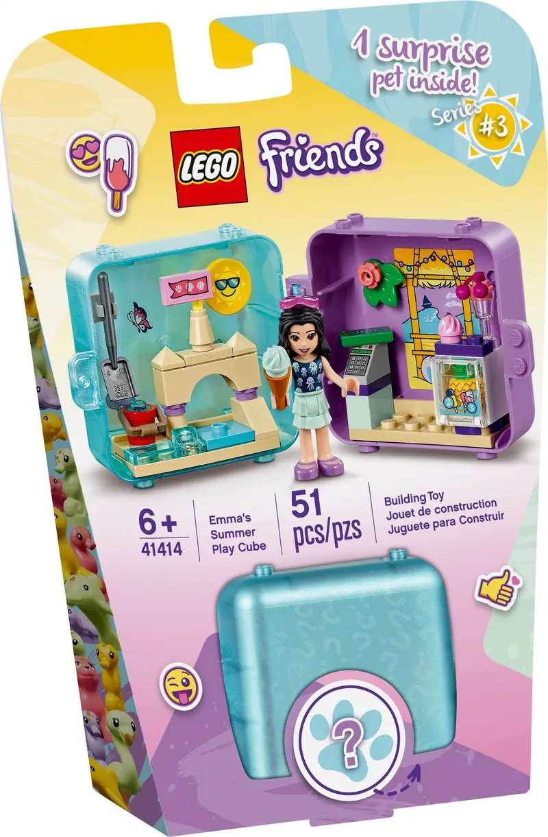 LEGO 41414 Letnia kostka do zabawy Emmy zdjęcie 2