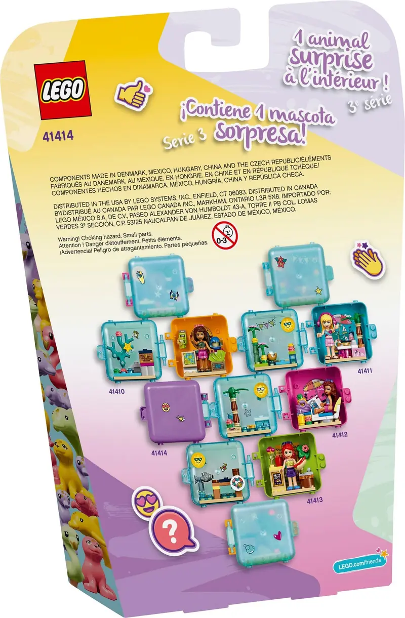 LEGO 41414 Letnia kostka do zabawy Emmy zdjęcie 5