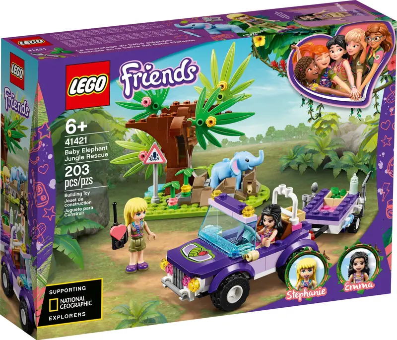 LEGO 41421 Na ratunek słoniątku zdjęcie 2
