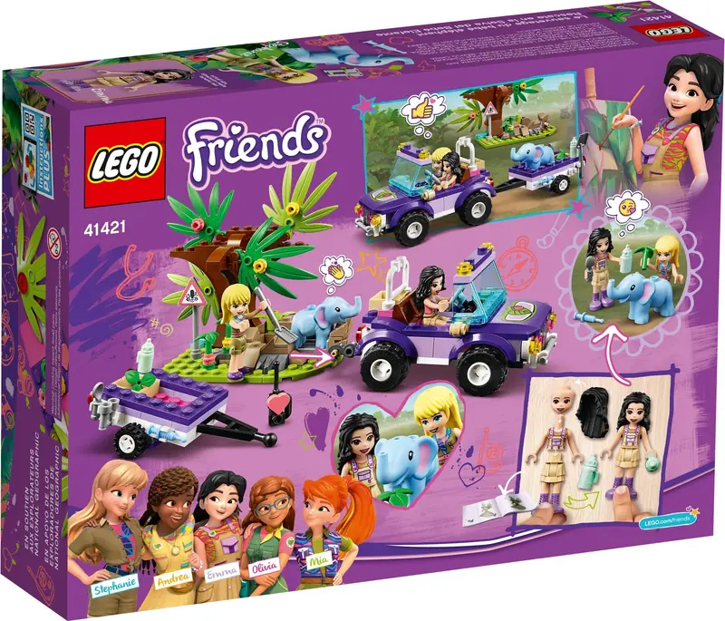 LEGO 41421 Na ratunek słoniątku zdjęcie 7