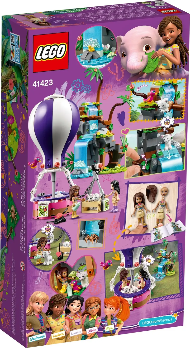 LEGO 41423 Balonem na ratunek tygrysowi zdjęcie 5