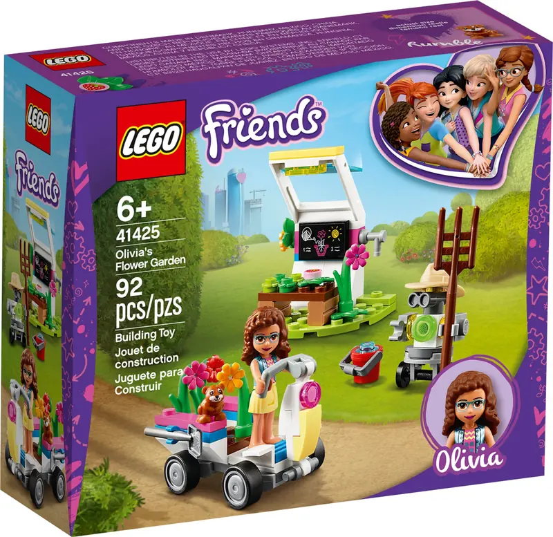 LEGO 41425 Kwiatowy ogród Olivii zdjęcie 6