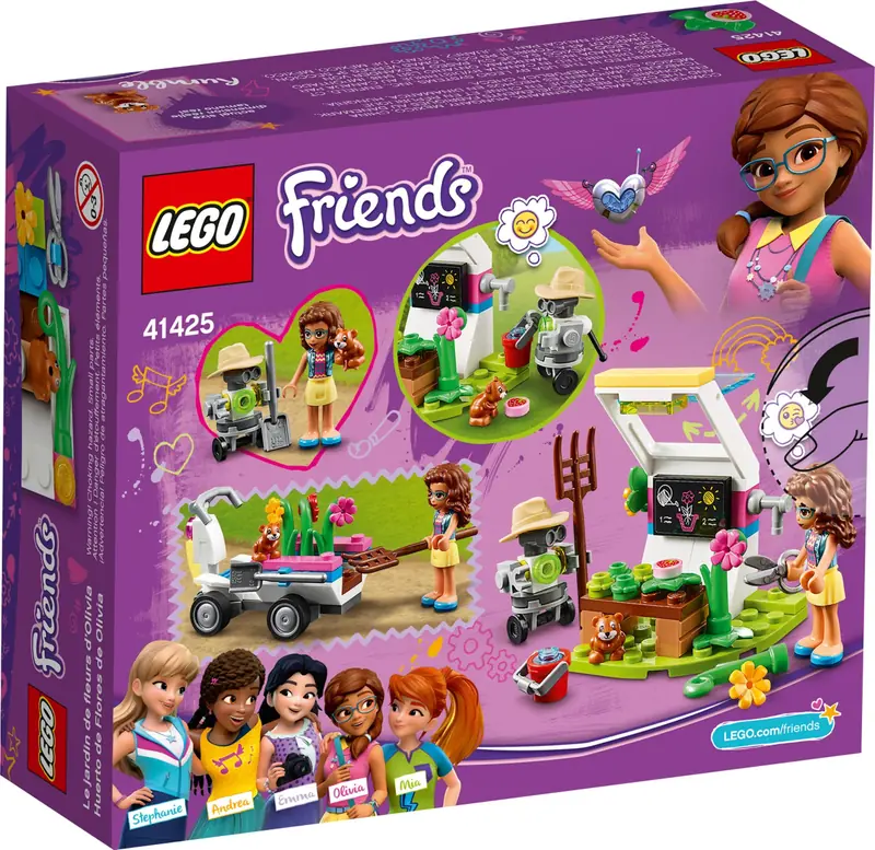 LEGO 41425 Kwiatowy ogród Olivii zdjęcie 4