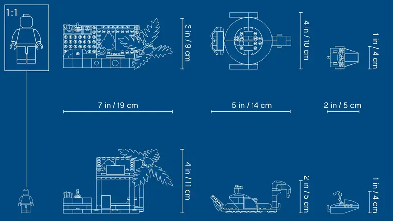LEGO 41433 Łódź imprezowa zdjęcie 11