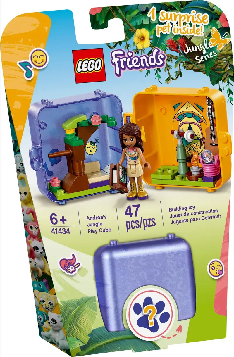 LEGO 41434 Dżunglowa kostka do zabawy Andrei zdjęcie 2
