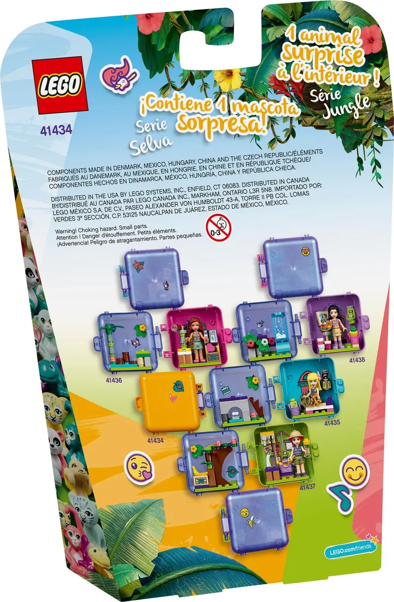 LEGO 41434 Dżunglowa kostka do zabawy Andrei zdjęcie 5