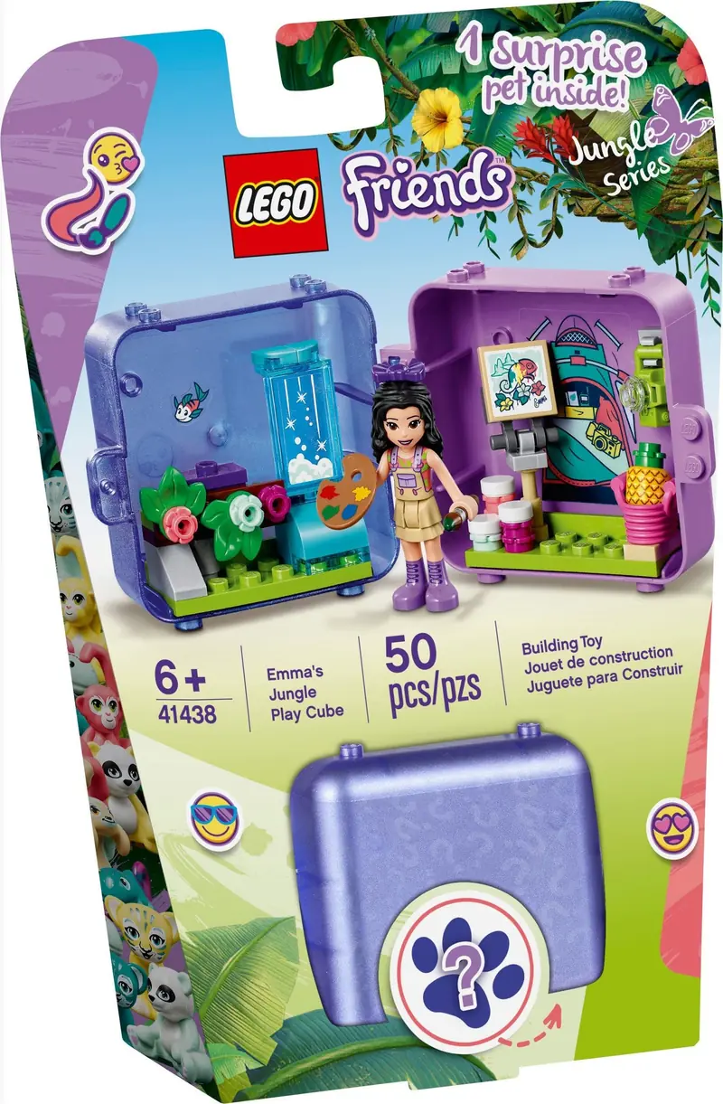 LEGO 41438 Dżunglowa kostka do zabawy Emmy zdjęcie 2