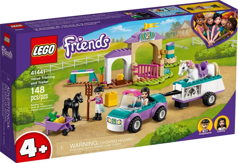 LEGO 41441 Szkółka jeździecka i przyczepa dla konia zdjęcie 8
