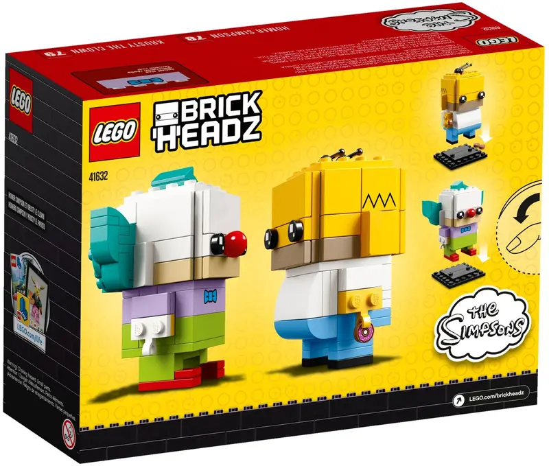 LEGO 41632 Homer Simpson i Klaun Krusty zdjęcie 3