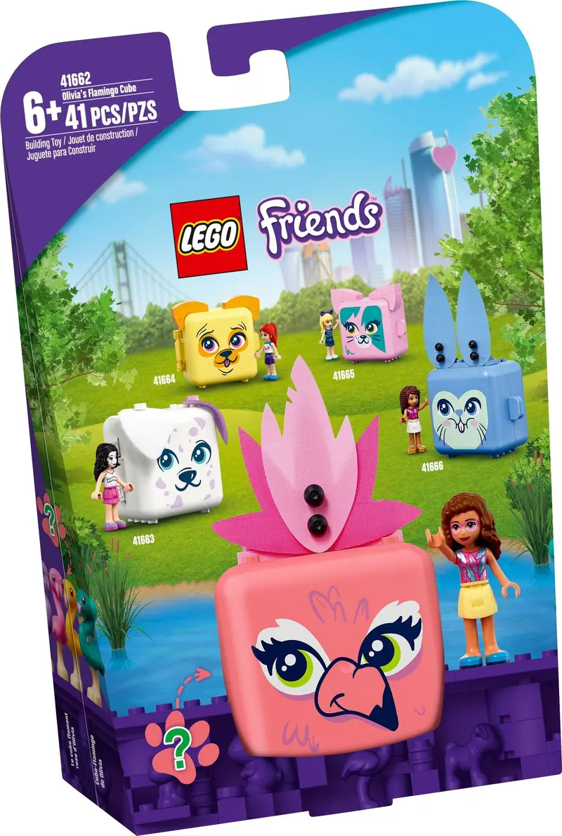 LEGO 41662 Kostka Olivii z flamingiem zdjęcie 2