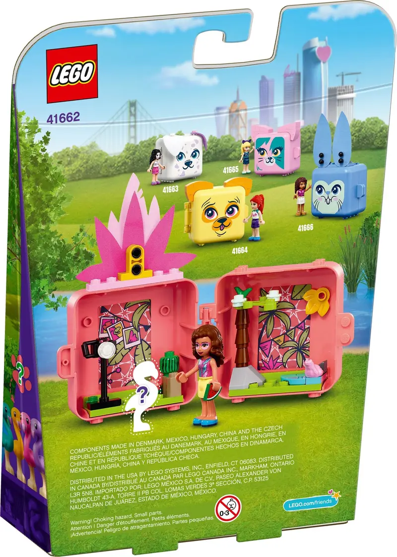 LEGO 41662 Kostka Olivii z flamingiem zdjęcie 6