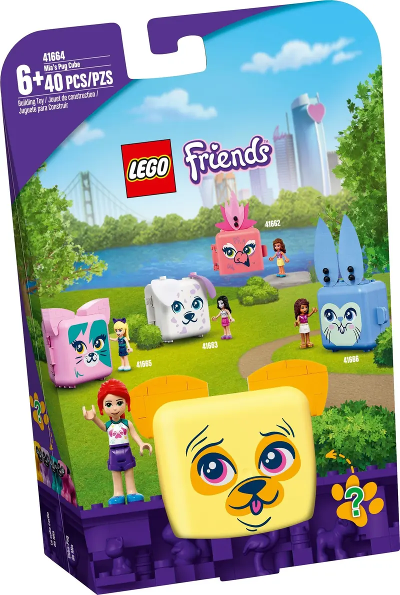 LEGO 41664 Kostka Mii z mopsem zdjęcie 2