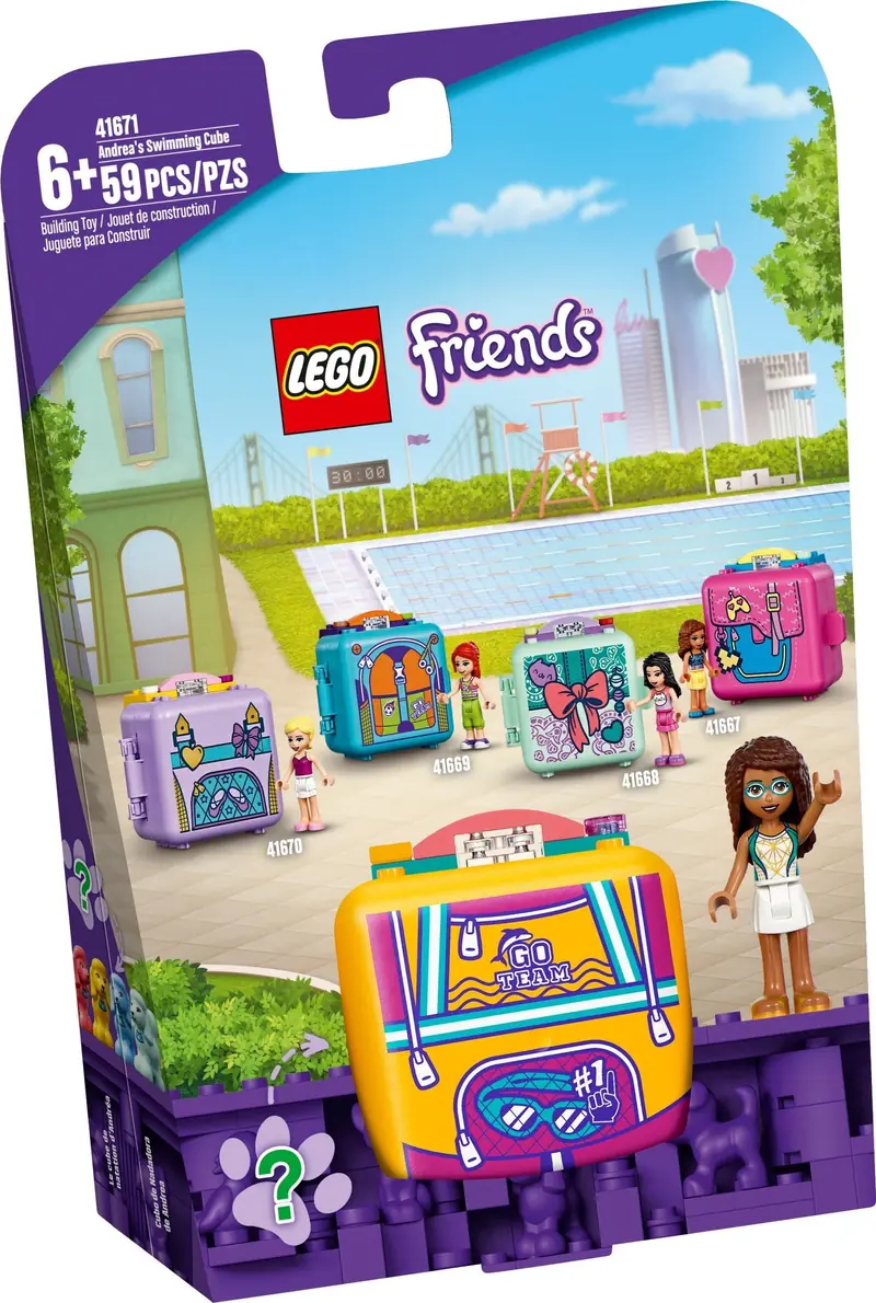 LEGO 41671 Pływacka kostka Andrei zdjęcie 2
