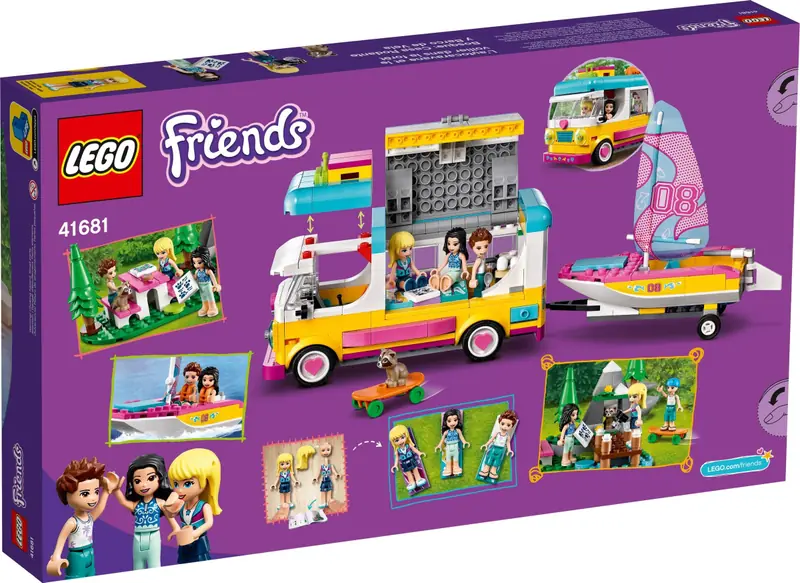 LEGO 41681 Leśny mikrobus kempingowy i żaglówka zdjęcie 11