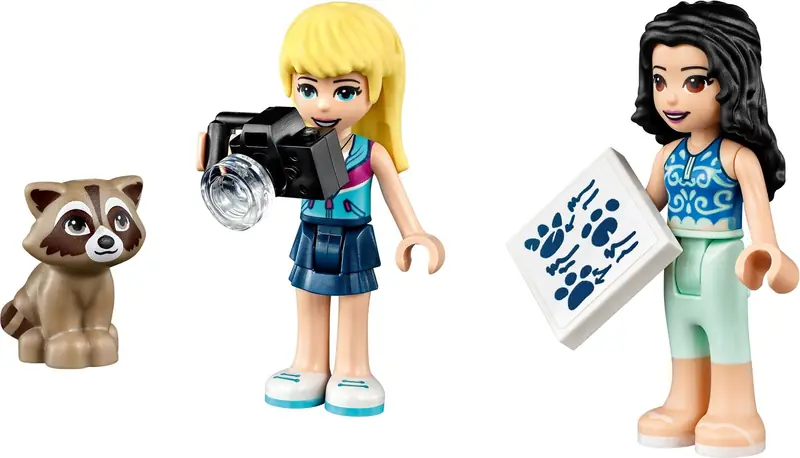 LEGO 41681 Leśny mikrobus kempingowy i żaglówka zdjęcie 15