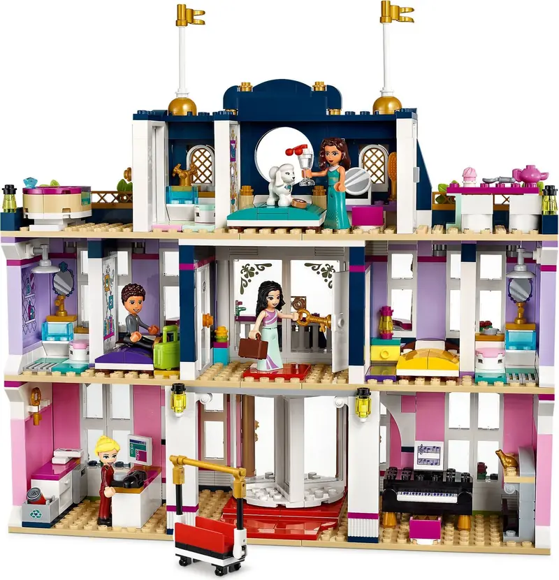 LEGO 41684 Wielki hotel w mieście Heartlake zdjęcie 4