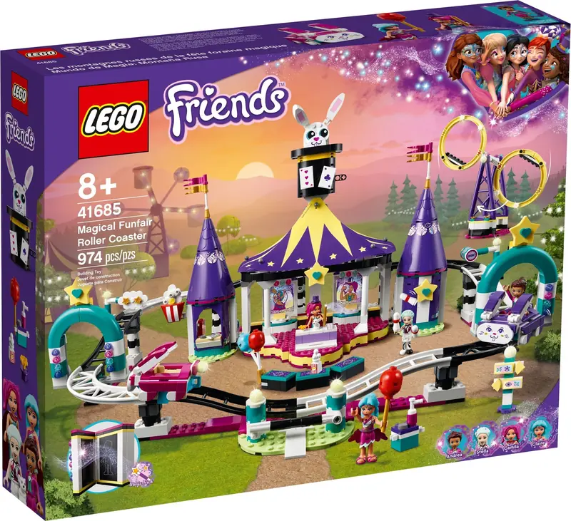 LEGO 41685 Magiczne wesołe miasteczko z kolejką górską zdjęcie 10