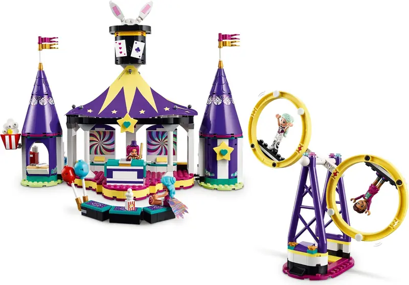 LEGO 41685 Magiczne wesołe miasteczko z kolejką górską zdjęcie 3