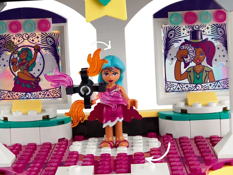 LEGO 41685 Magiczne wesołe miasteczko z kolejką górską zdjęcie 20