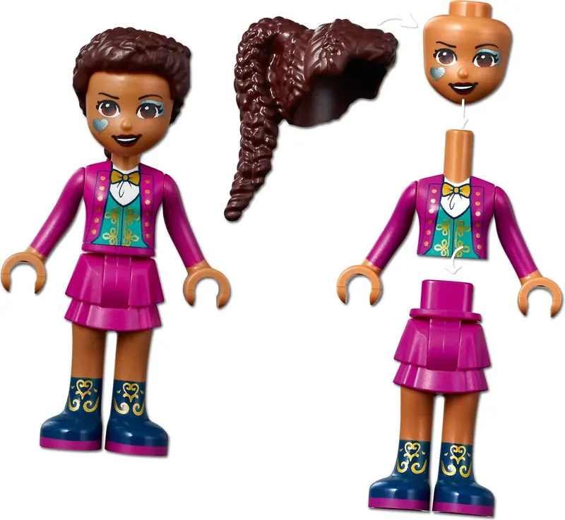 LEGO 41685 Magiczne wesołe miasteczko z kolejką górską zdjęcie 13