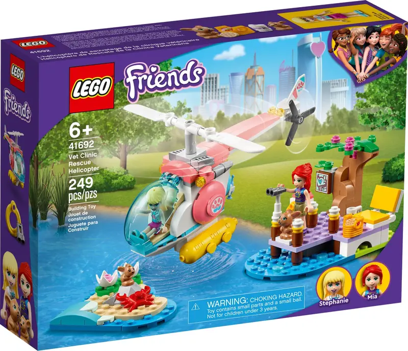 LEGO 41692 Weterynaryjny helikopter ratunkowy zdjęcie 2