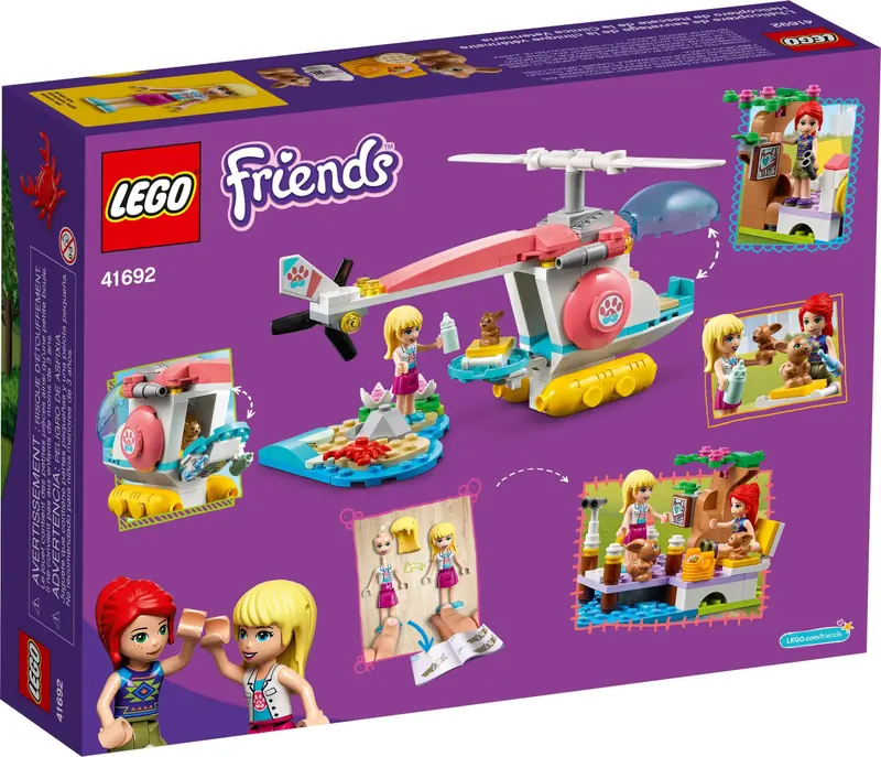 LEGO 41692 Weterynaryjny helikopter ratunkowy zdjęcie 5