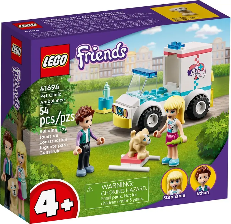 LEGO 41694 Karetka kliniki dla zwierzątek zdjęcie 2