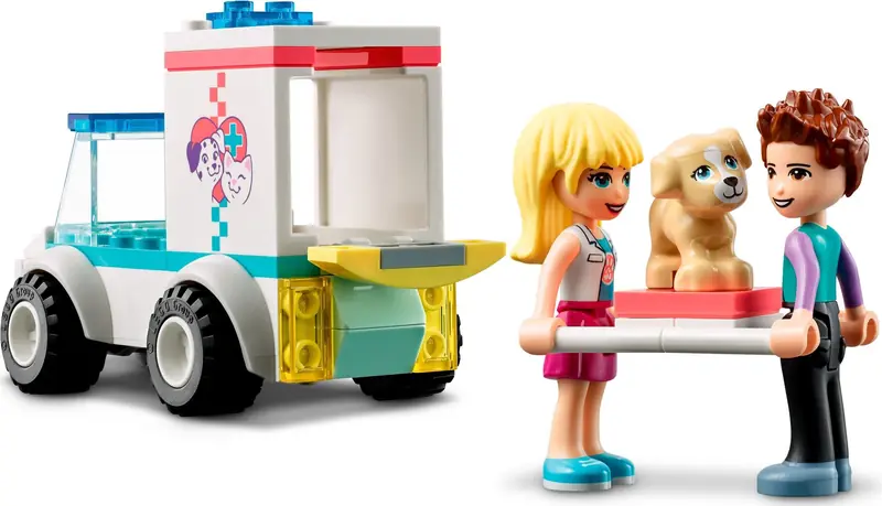 LEGO 41694 Karetka kliniki dla zwierzątek zdjęcie 3