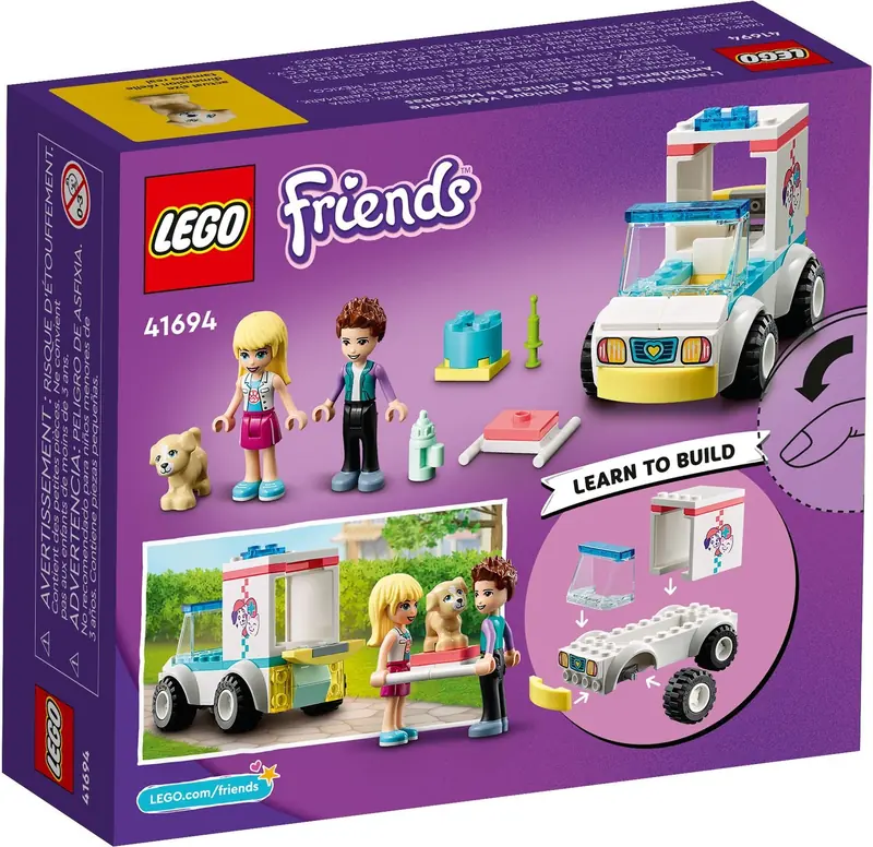 LEGO 41694 Karetka kliniki dla zwierzątek zdjęcie 5