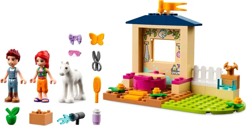 LEGO 41696 Kąpiel dla kucyków w stajni zdjęcie 3