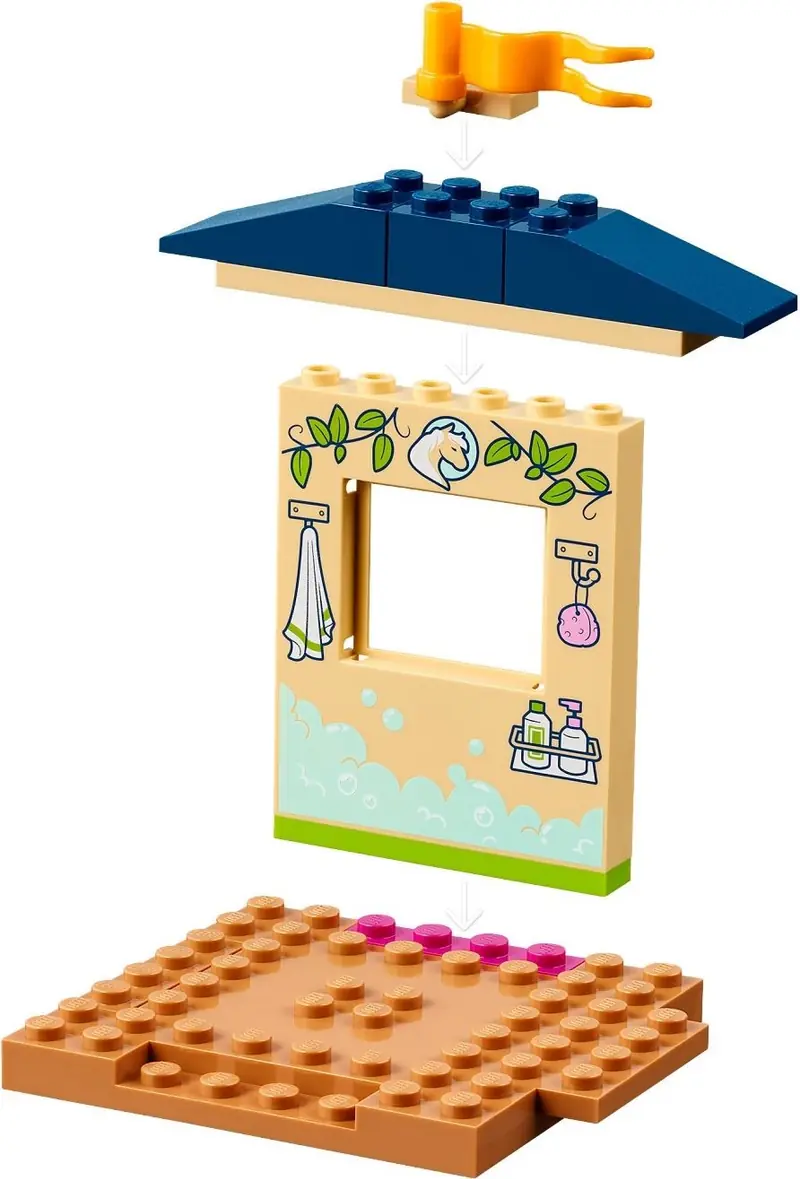 LEGO 41696 Kąpiel dla kucyków w stajni zdjęcie 5