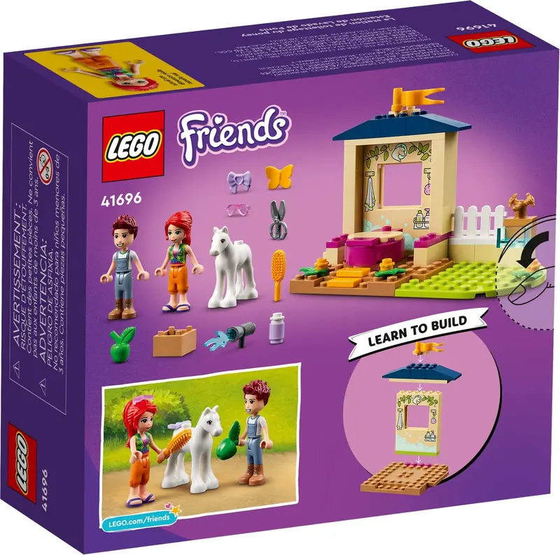 LEGO 41696 Kąpiel dla kucyków w stajni zdjęcie 6