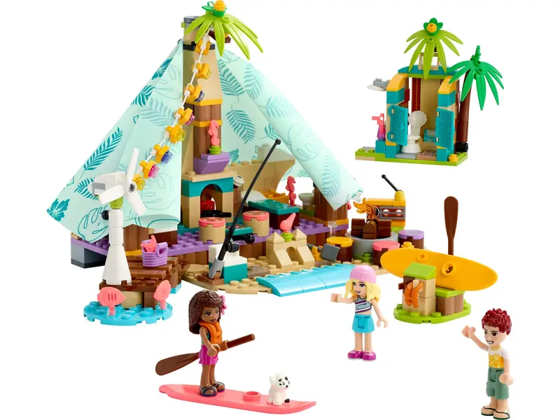 LEGO 41700 Luksusowy kemping na plaży