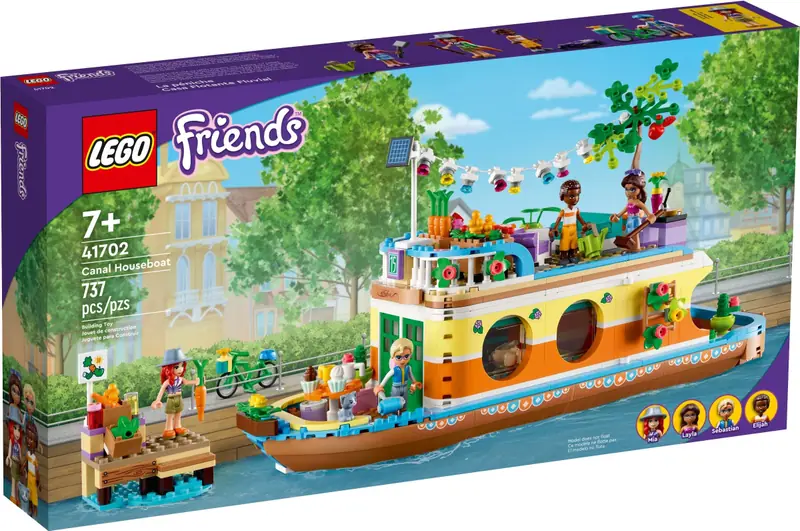 LEGO 41702 Łódź mieszkalna na kanale zdjęcie 2