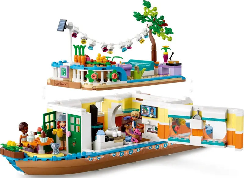 LEGO 41702 Łódź mieszkalna na kanale zdjęcie 4