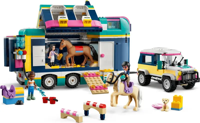 LEGO 41722 Przyczepa na wystawę koni zdjęcie 4