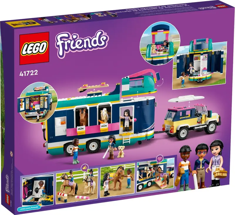 LEGO 41722 Przyczepa na wystawę koni zdjęcie 10