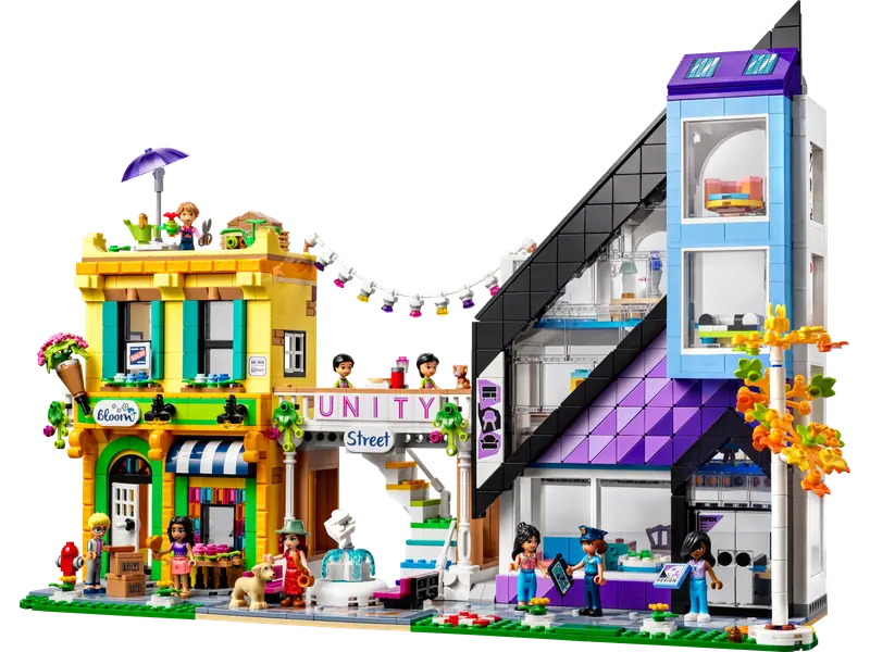 LEGO 41732 Sklep wnętrzarski i kwiaciarnia w śródmieściu