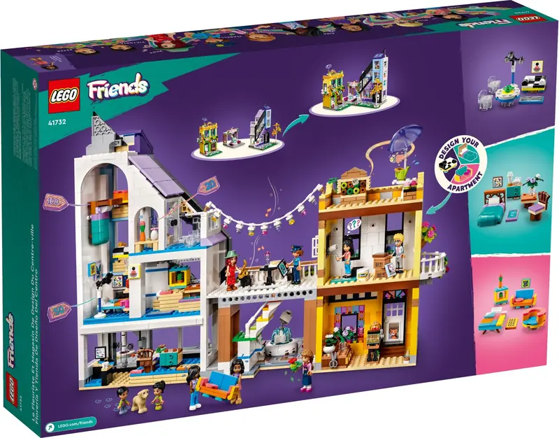LEGO 41732 Sklep wnętrzarski i kwiaciarnia w śródmieściu zdjęcie 2