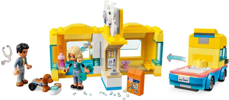 LEGO 41741 Furgonetka ratunkowa dla psów zdjęcie 7