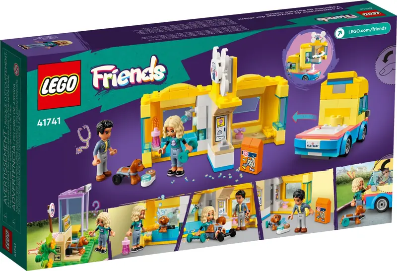 LEGO 41741 Furgonetka ratunkowa dla psów zdjęcie 6