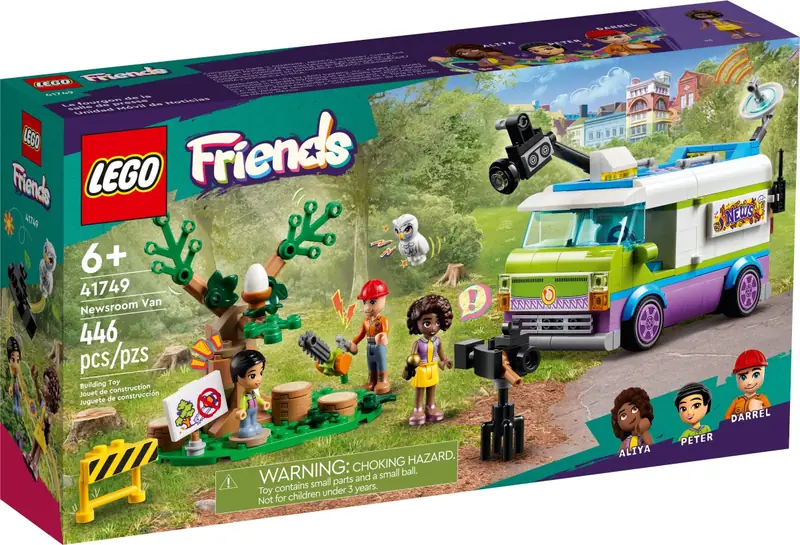 LEGO 41749 Reporterska furgonetka zdjęcie 5