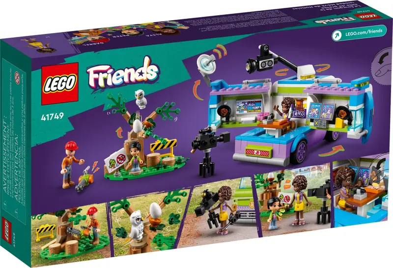 LEGO 41749 Reporterska furgonetka zdjęcie 3