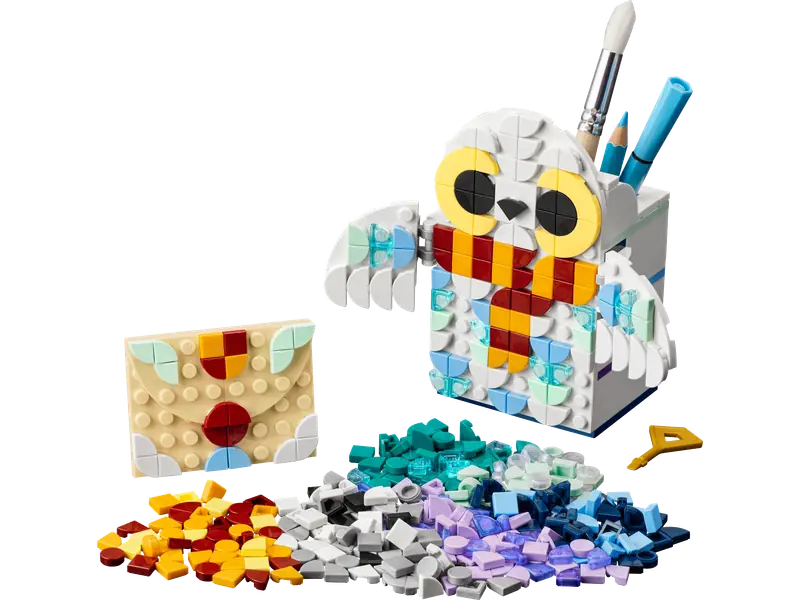 LEGO 41809 Pojemnik na długopisy w kształcie Hedwigi™