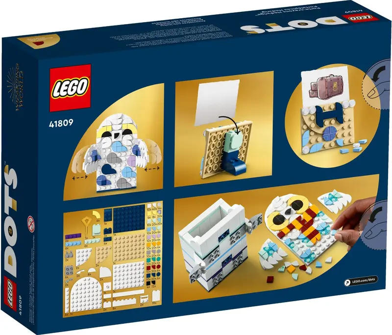 LEGO 41809 Pojemnik na długopisy w kształcie Hedwigi zdjęcie 8