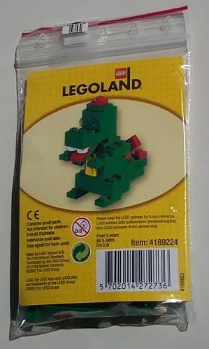 LEGO 4189224 Dragon Sculpture, Ollie (LEGOLAND Billund Version)