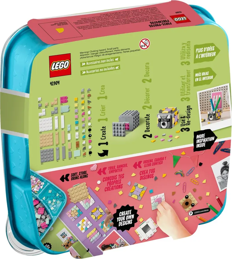LEGO 41904 Stojaki na zdjęcia z motywem zwierzęcym zdjęcie 4